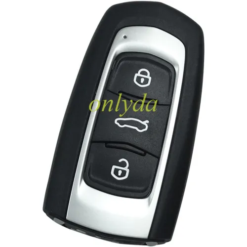 For Geely  remote key shell with 3 button with badge