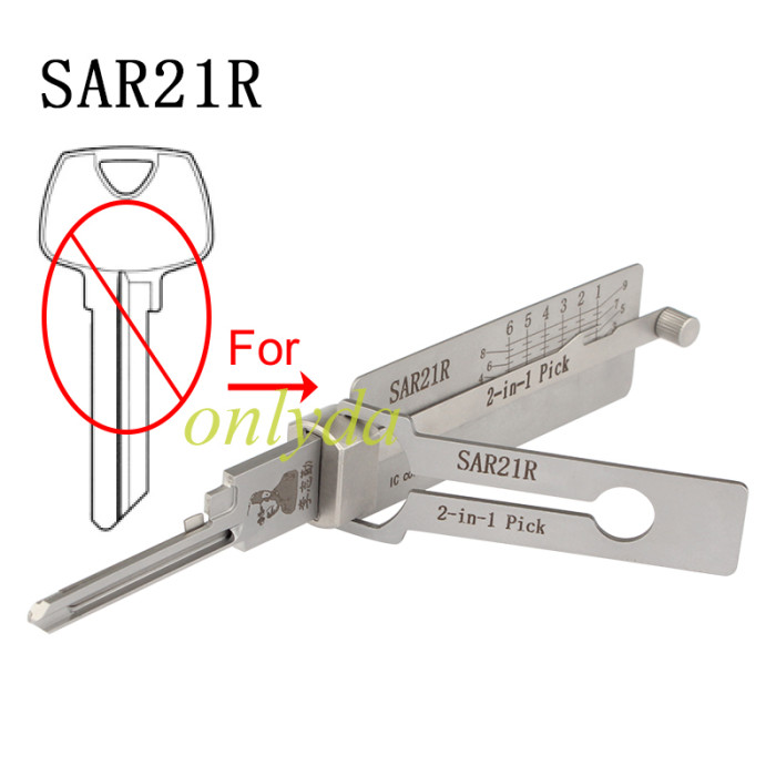 SAR21R 2-in-1 Pick used for  Civilian key