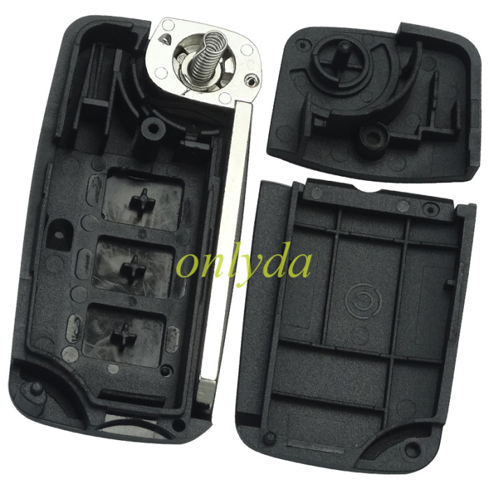 For Great Wall  H6 flip remote key shell with badge , pls choose button model