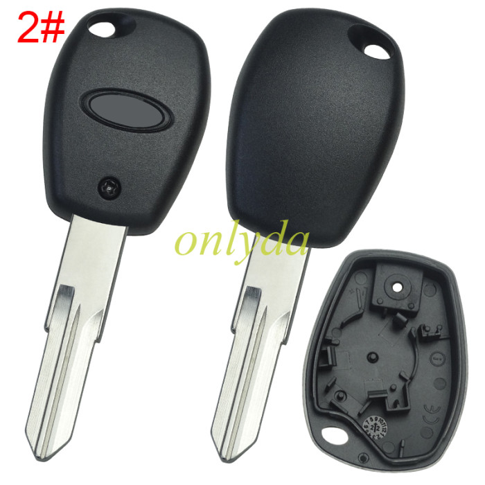 For Lada key blank with badge , Pls choose blade model