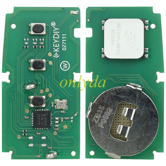 KEYDIY Remote key  ZB35 smart key， pls choose button model