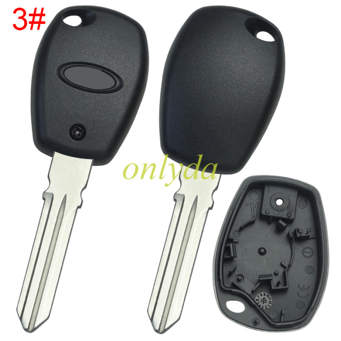 For Lada key blank with badge , Pls choose blade model