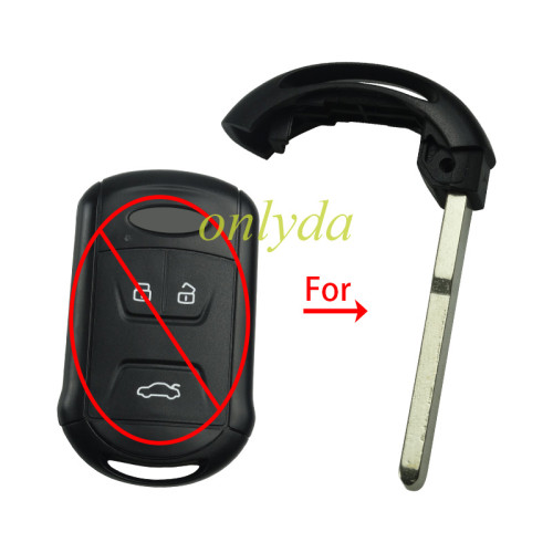 For Chery Tiggo 5  emergency key blade