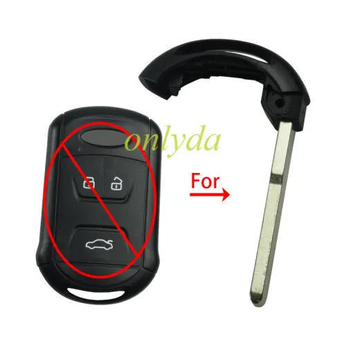 For Chery Tiggo 5  emergency key blade