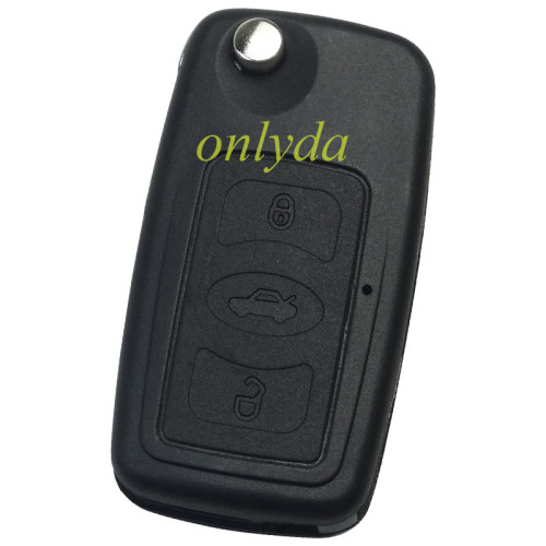 For Great Wall  C30 flip remote key shell with badge
