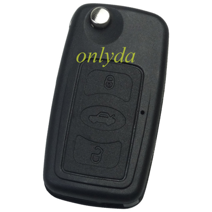 For Great Wall  C30 flip remote key shell with badge