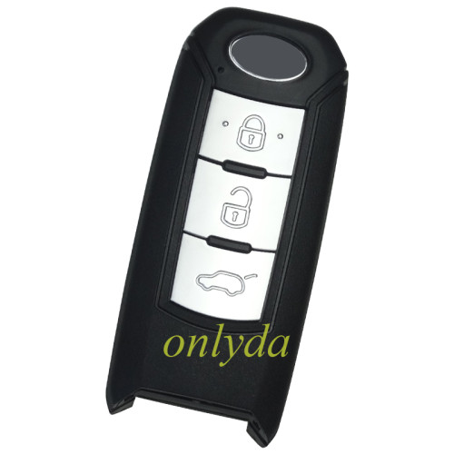 Old Trumpchi  key shell with 3 button with badge