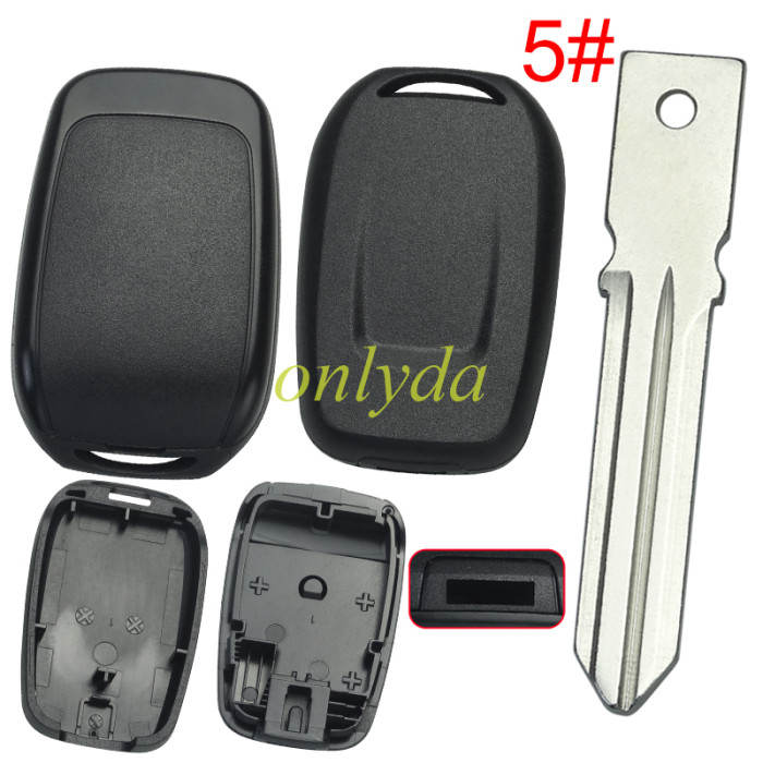 For Renault transponder key blank ， pls choose blade
