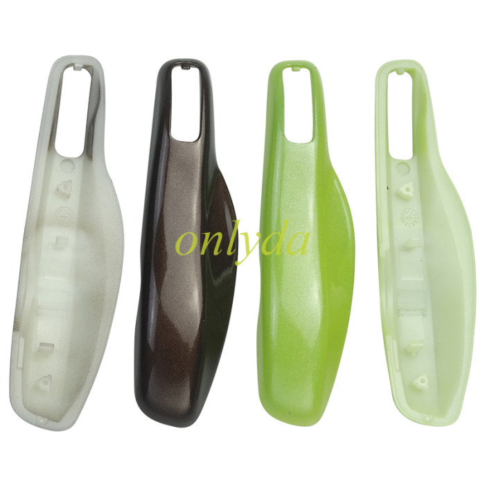 Porsche  3 button remote key blank in 7 color， please choose which one color do you need？