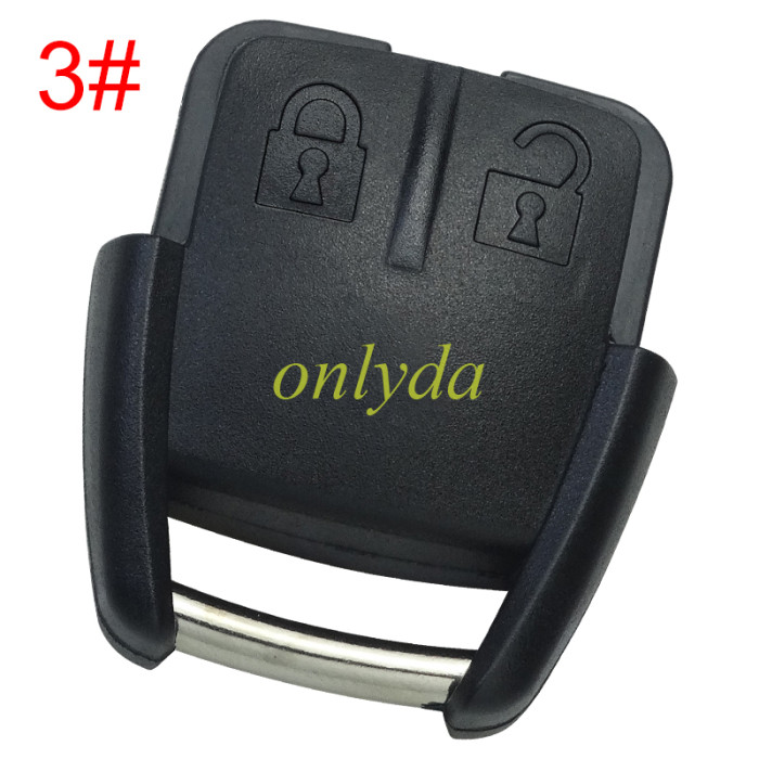For Chevrolet remote shell with battery holder， pls choose the button