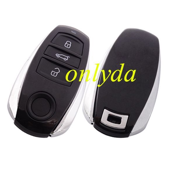 High Quality For VW Touareg 3 button remote key blank with badge with