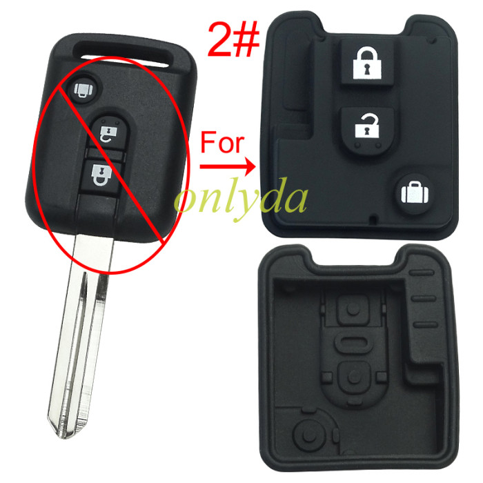 For Nissan key pad