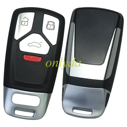 Uninitialized original Audi unKeyless 3+1 button remote key with 433.92mhz  Audi A4 2017-2019 Audi S4 2017-2019 Smart models with (4M0959754AK) 4103 3616000068551019 H40/0105/08S 16161
