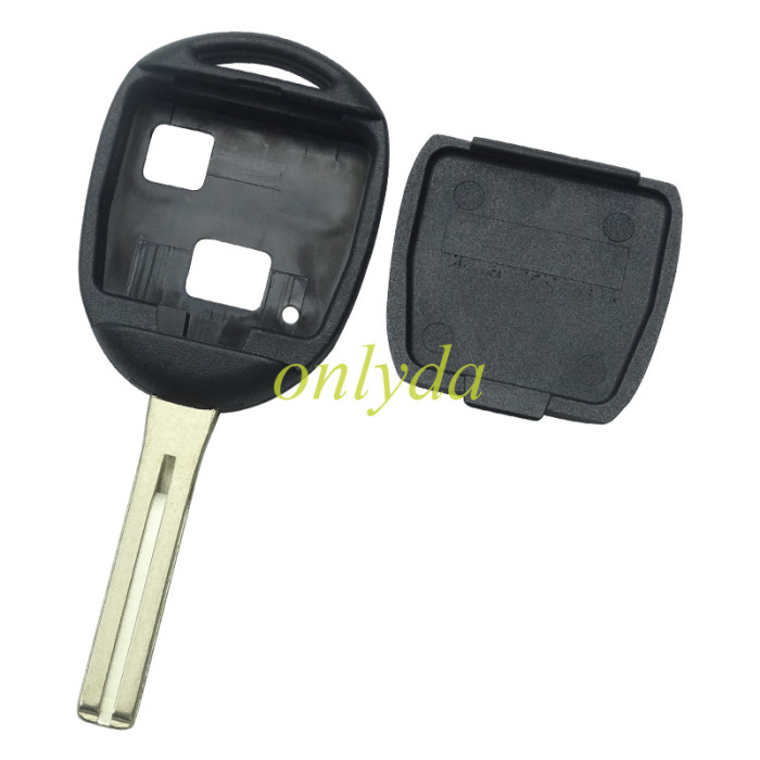 Super Stronger GTL shell  Toyota upgrade 2 button key shell with badge , pls choose blade model