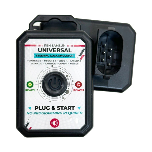 ESL EIS ELV Steering Lock Emulator Simulator With Voice For Renault Megane Fluence Clio Scenic Captur Latitude Dacia Sam-sung