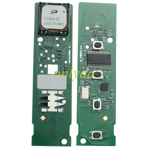 KYDZ brand Porsche 3 button keyless remote key  PCF7945P Chip with 315mhz / 433mhz / 434mhz
