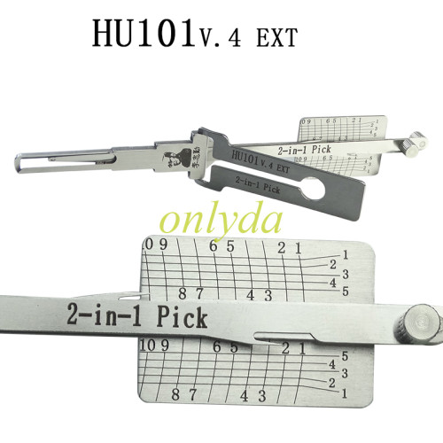 For HU101 focus 3-IN-1 Lock pick, for ignition lock, door lock, and decoder, genuine ! used for Ford Focus，Land Rover Series，Volvo S40 XC60 V40