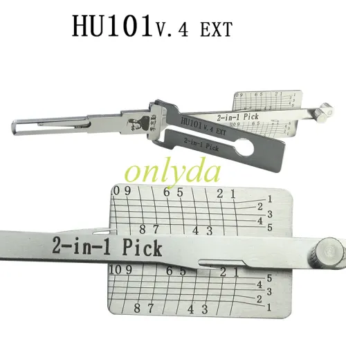 For HU101 focus 3-IN-1 Lock pick, for ignition lock, door lock, and decoder, genuine ! used for Ford Focus，Land Rover Series，Volvo S40 XC60 V40