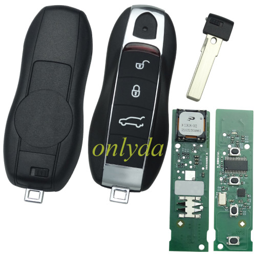 KYDZ brand Porsche 3 button keyless remote key  PCF7945P Chip with 315mhz / 433mhz / 434mhz
