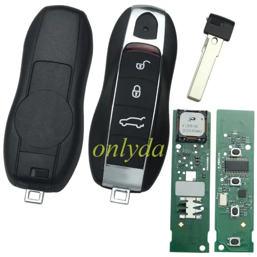 KYDZ brand Porsche 3 button keyless remote key  PCF7945P Chip with 315mhz / 433mhz / 434mhz