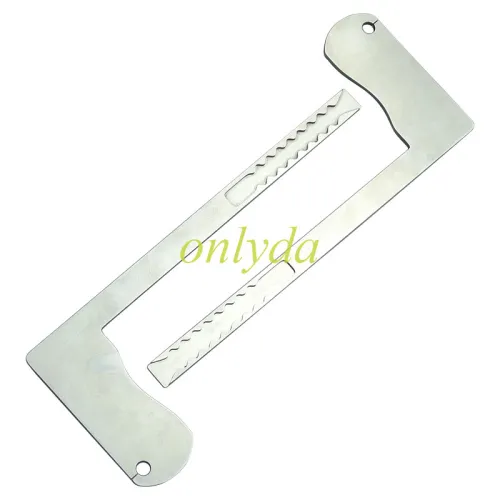 Extended fingerprint lock blade two-piece set