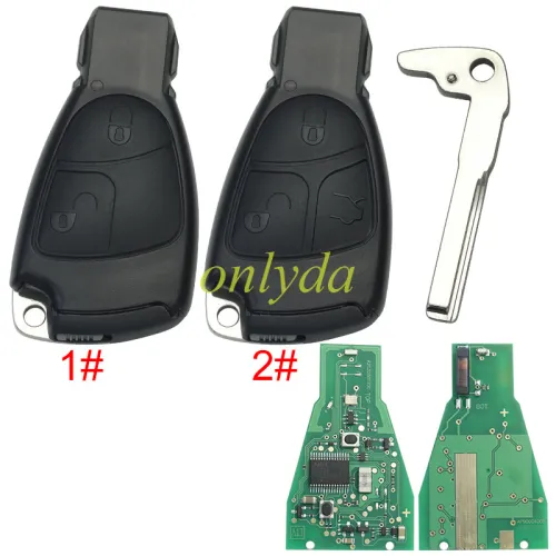For Mercedes Benz 2Buttons / 3Buttons, 433MHz, IYZ 3312 FOR BENZ B CLASS  C CLASS  E CLASS S CLASS  ML S CLK CL 1996-2005