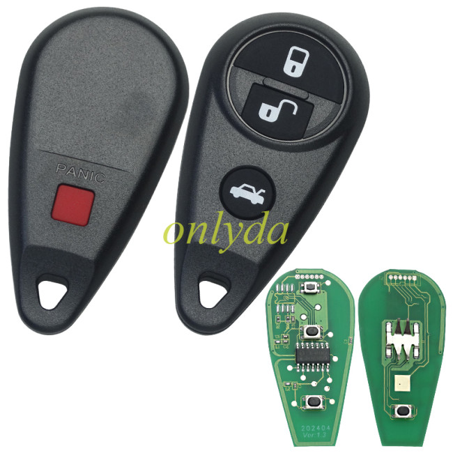 For Subaru 1999-2011 3+1-Button Keyless Entry Remote 433Mhz PN: 88036-SC030 FCC ID:NHVWB1U711 1999-2011 Subaru Impreza 2005-2007 Subaru Legacy 2005-2007 Subaru Outback 2006-2007 Subaru Tribeca 2005-2009 Subaru WRX 2002-2004/2009-2011 Subaru Foreste (AFTERMARKET)
