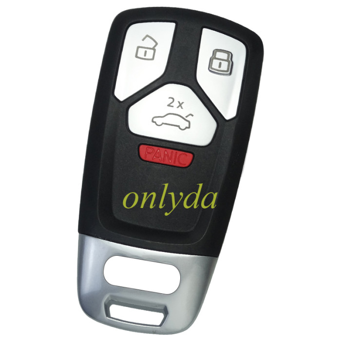 Audi-R12B-original-high Uninitialized Keyless Audi Q7 3+1 button remote key 434mhz (4M0959754T) 4103 36160000213258007 H40/0105/08S 16444 Model:AK01