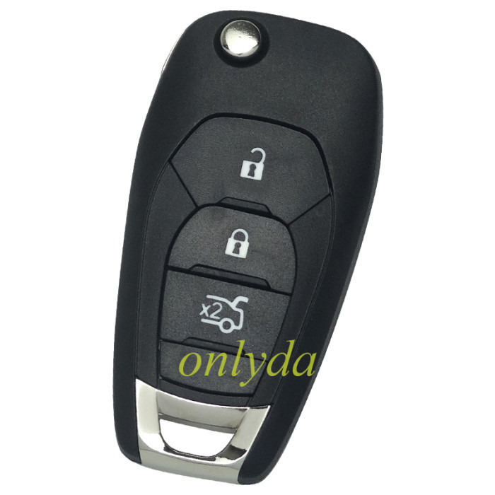 For Chevrolet original 3 button remote key  HITAG AES NXP61M02  4A chip-434mhz