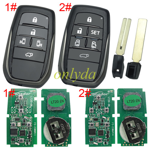 LT20-06 SUPPORTS, 5380 and 0120 pcb, apply for 12-14, 16-22, Toyota Previa 12， 16-21, Toyota Alphard 15-21, Toyota Vellfire