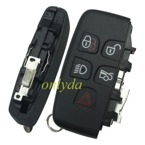 For Jaguar 5 button remote key blank without badge