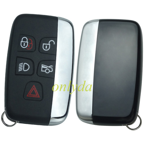 For Jaguar 5 button remote key blank without badge