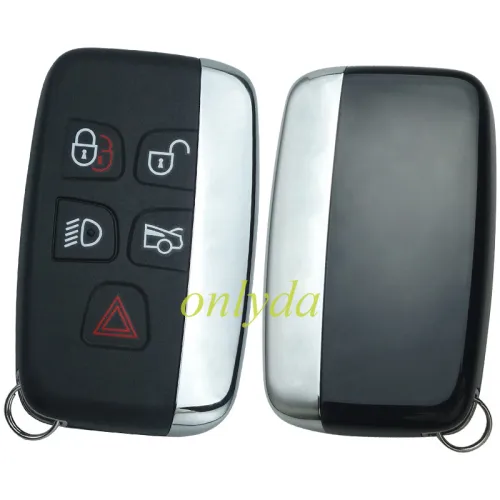 For Jaguar 5 button remote key blank without badge