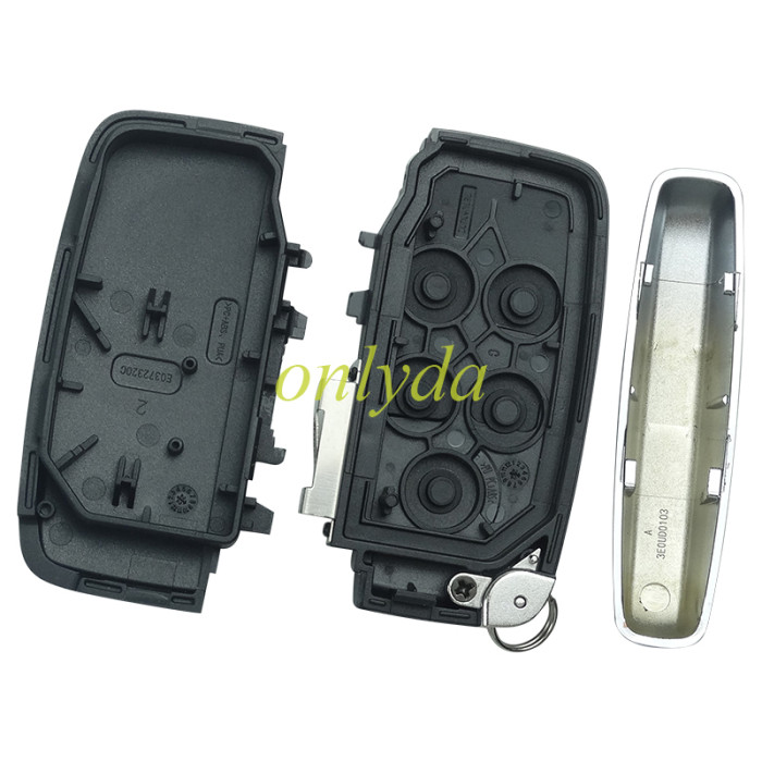 For Jaguar 5 button remote key blank without badge