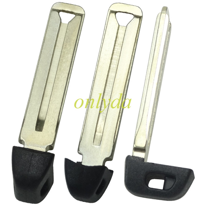 Toyota  key blade ,There are grooves on both sides