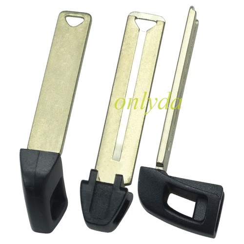 For  Toyota key blade，inside with groove  ,outside is flat