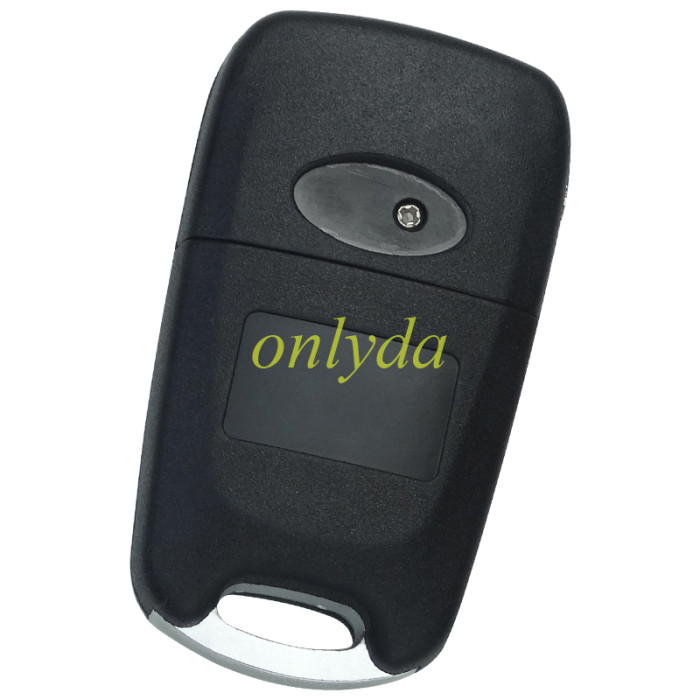 For Kia 3 button remote key blank  with badge ,with HY14 right blade , pls choose button