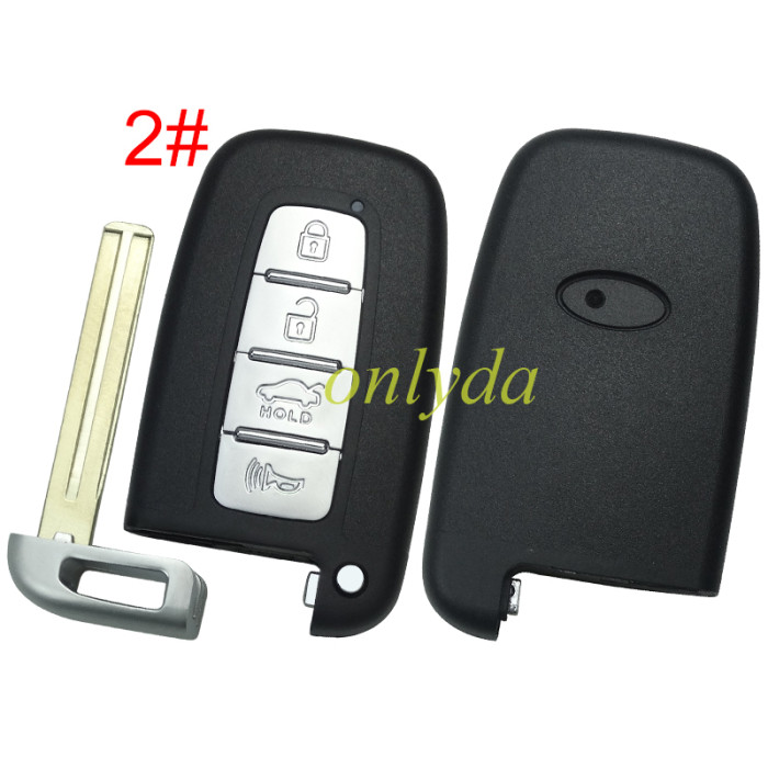 For KIA  remote key with balde . pls choose button