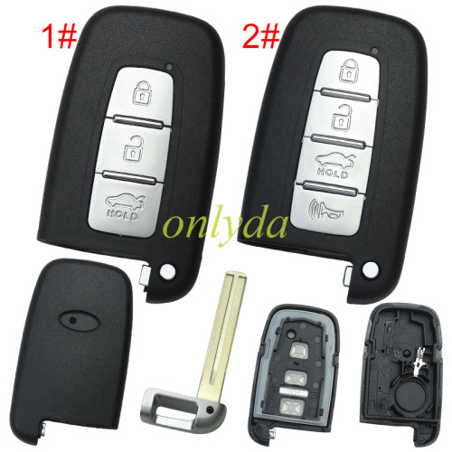 For KIA  remote key with balde . pls choose button