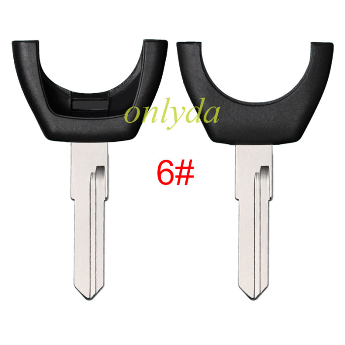 For Chery transponder key head with short  blade ， pls choose blade model .
