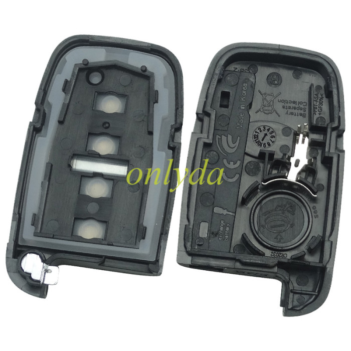 For Hyundai 3+1 button remote key blank