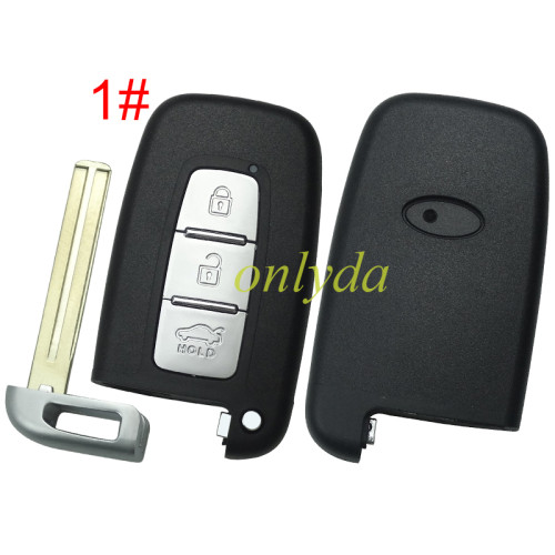 For Hyundai  remote key with balde . pls choose button