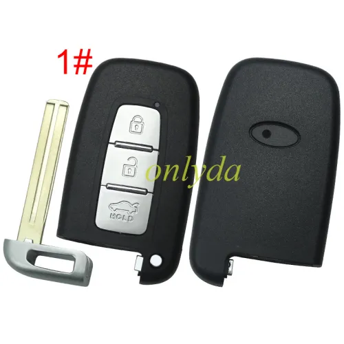 For Hyundai  remote key with balde . pls choose button
