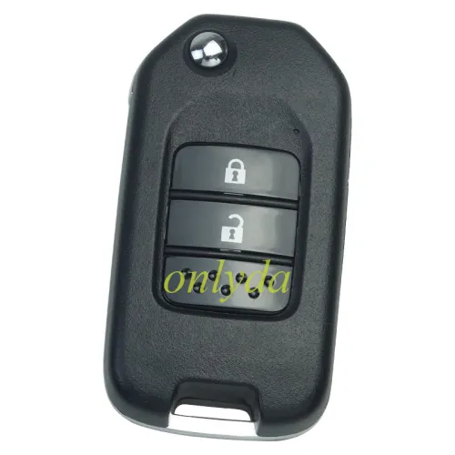 original Honda 2 button remote key  DRIVER 1 with PCF7961X (Hitag3)  47 chip-434mhz  Model: Honda G 95% new