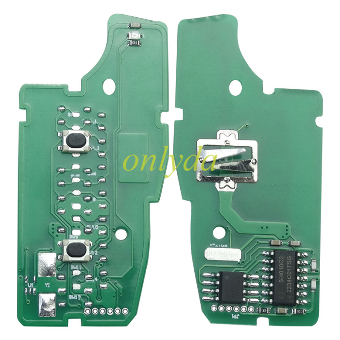 For Nissan 2 button remote  key 434mhz with 46 chip