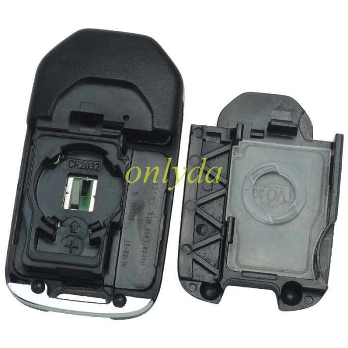 original Honda 2 button remote key  DRIVER 1 with PCF7961X (Hitag3)  47 chip-434mhz  Model: Honda G 95% new