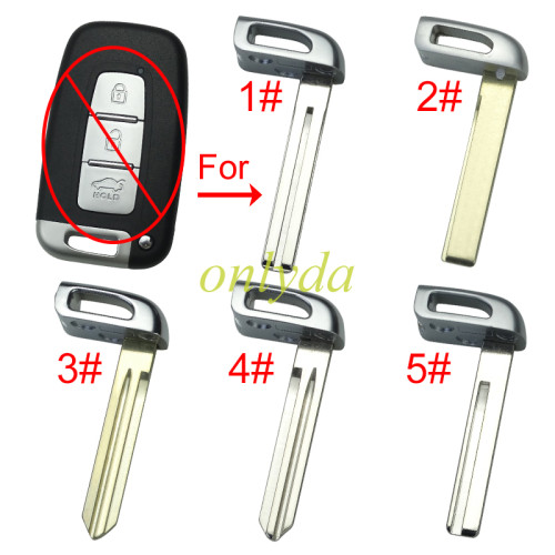 For Hyundai remote key blade , pls choose blade model