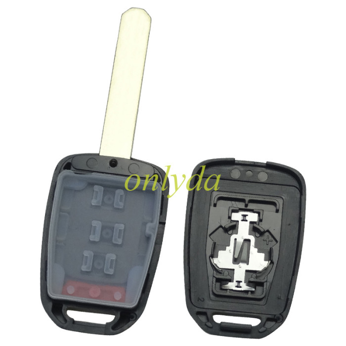 For Honda  remote key with PCF7961/HITAG 3 313.8mhz, pls choose button  FCC ID:MLBHLIK6-1T