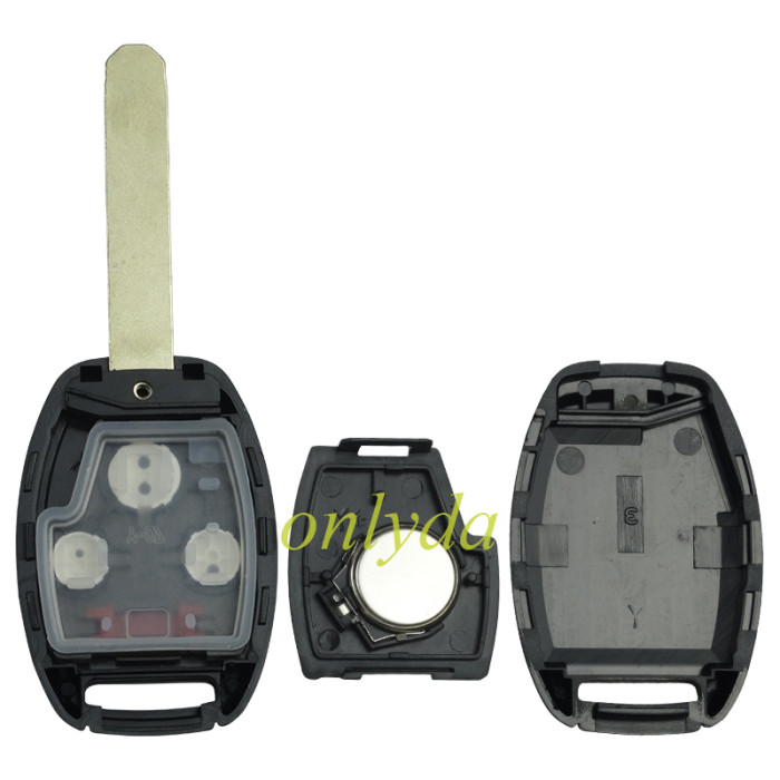 For Honda  remote key with 313.8mhz /315Mhz/ 433Mhz  adjustable frequency FCCID：OUCG8D-380H-A  P/N: 35118-SDA-A11 chip ：ID46  Accord  2003-2007  Odyssey  2005-2010  ELEMENT 2003-2007 Ridgeline 2006 - 2014