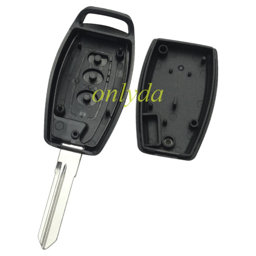 For  TATA India 3 button remote key shell with right blade
